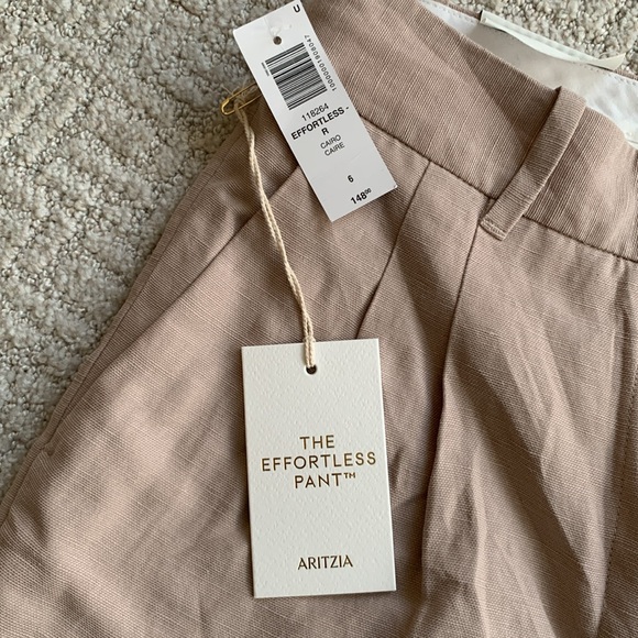Aritzia Effortless Pant - Linen - Picture 3 of 9